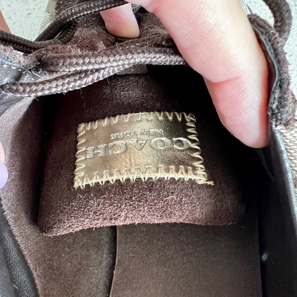 Coach Signature Tennis Shoes - Picture 6 of 9